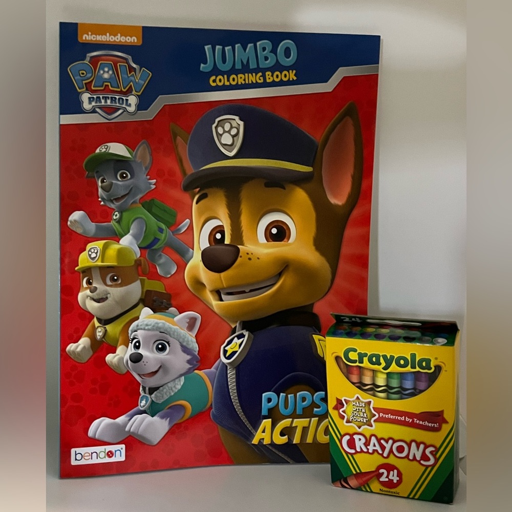 NEW- Coloring Book + 24 Crayolas Crayons - Picture 4 of 15